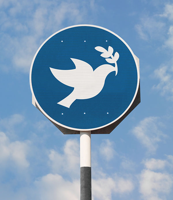 Peace Dove Sign