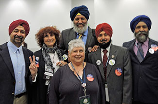 At the Resolution Committee Hearings - Sikhs, Nancy Merritt, Jerilyn Stapleton